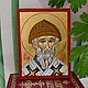 Icono de San Serafín de Sarov. Icons. icon-saintimage. Интернет-магазин Ярмарка Мастеров.  Фото №2