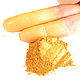 Mineral naranja sombra de ojos 'Agosto' cosméticos, maquillaje. Shadows. magiya-teney. Ярмарка Мастеров.  Фото №4