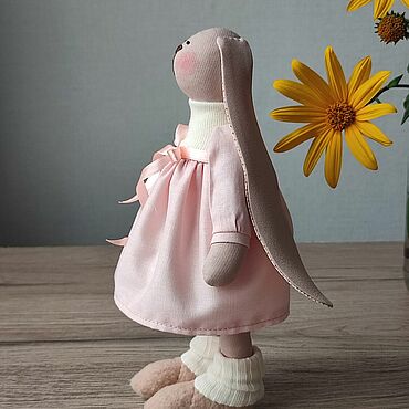 Куклы и игрушки ручной работы. Ярмарка Мастеров - ручная работа Зайка. Handmade.