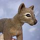 Fossa of Madagascar. Felted toy, Felted Toy, Moscow,  Фото №1