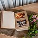 Альбом для фото с деревянной обложкой "Моменты счастья". Фотоальбомы. Wooden_album. Ярмарка Мастеров.  Фото №4
