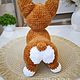 Заказать Вязаная игрушка собака корги. Щенок корги. LAPULI TOYS | Вязаные игрушки.. Ярмарка Мастеров. . Мягкие игрушки Фото №3