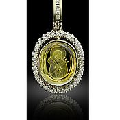 Венчальное православное кольцо "Спаси и сохрани"
