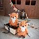Тедди лис  (миниатюра). Тедди Зверята. Teddy-ot-Vileny. Коллекционная ручная работа. Ярмарка Мастеров.  Фото №5