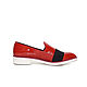 Заказать ЛОФЕРЫ BESSO  RED. VOID SHOES. Ярмарка Мастеров. . Лоферы Фото №3