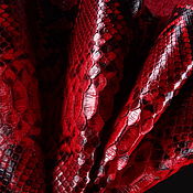 Материалы для творчества handmade. Livemaster - original item Python skin, hide, width 30-34 cm IMP2004R. Handmade.
