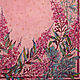 silk batik shawl 'Wormwood and fireweed'. Scarves. Amarga SilkPainting. Online shopping on My Livemaster.  Фото №2