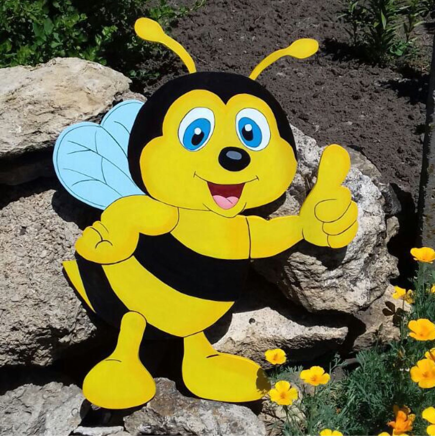 Мастер-класс «Весёлая пчёлка» прошёл в детском саду села Архангельское губкинской территории