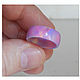 Lavender ring made of synthetic opal. Rings. Wooden jewellery. Online shopping on My Livemaster.  Фото №2