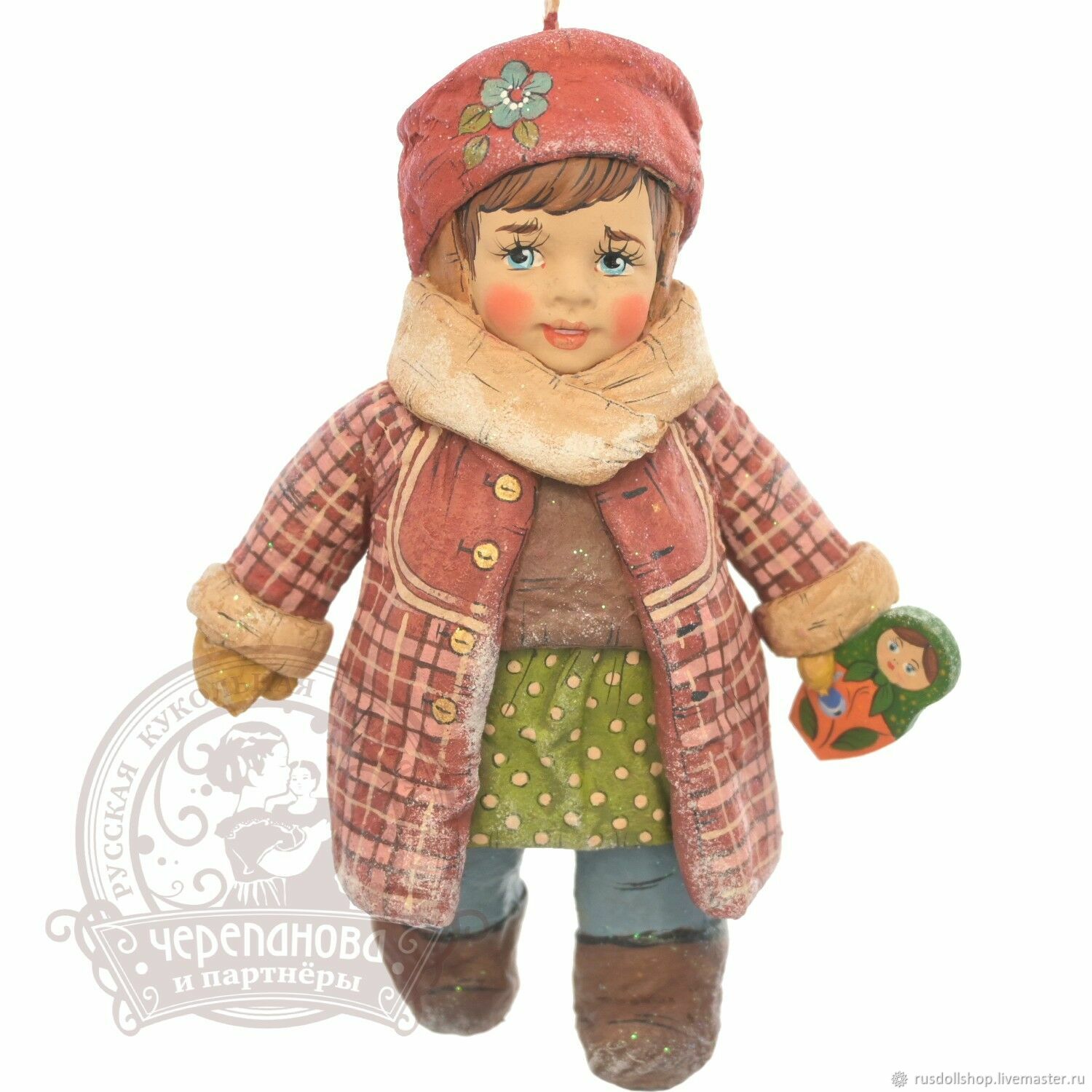 "Советское детство" - елочная игрушка из ваты ручной работы, Елочные игрушки, Северодвинск,  Фото №1