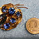 Order Brooch vintage Czech CZECHOSLOVAKIA rhinestone brooch vintage 1960s g. From USSR. Livemaster. . Vintage brooches Фото №3
