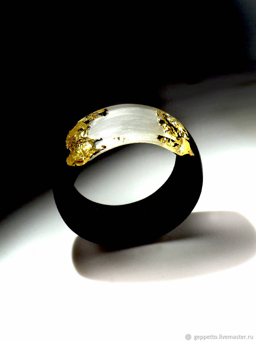 Wooden ring ' Golden shores', Rings, Kostroma,  Фото №1
