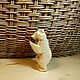 Wooden toy Bear, Miniature figurines, Moscow,  Фото №1