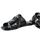Men's sandals made of crocodile leather, in black!. Sandals. SHOES&BAGS. Online shopping on My Livemaster.  Фото №2