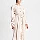 Льняное платье с поясом Maxi Dress with belt, Платья, София,  Фото №1