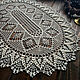 Table Decor Crochet Oval Napkin ( 56*41 cm). Doilies. irsicrochet. Online shopping on My Livemaster.  Фото №2