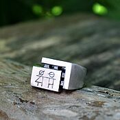 Украшения handmade. Livemaster - original item Love signet ring to order. Handmade.
