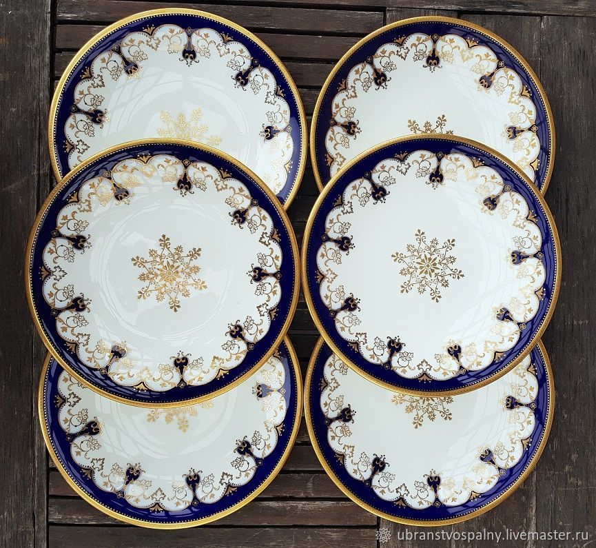 Винтаж: Антикварная праздничная посуда от Wedgwood/Англия купить в ...