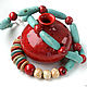 Order beads: Ceramic set ' Laleli'. TinaRita. Livemaster. . Beads2 Фото №3