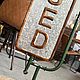 Заказать Табличка винтаж OPEN CLOSED. BULL WULL FURNITURE. Ярмарка Мастеров. . Таблички Фото №3