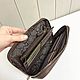 Brown men's clutch bag genuine leather. Clutches. MiTonA. My Livemaster. Фото №6