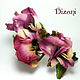 Bezel 'Pansy'. Flowers. Dizani. Online shopping on My Livemaster.  Фото №2