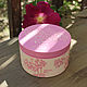 Trinket box Pink Tenderness. Box. Natalya  (floriparus). Online shopping on My Livemaster.  Фото №2