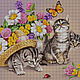 Kit embroidery with beads 'UNDER the HAT  ', Embroidery kits, Ufa,  Фото №1