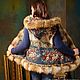 Order Vest of tapestry fabric with fox fur (GN000 / 70). Olga Lavrenteva. Livemaster. . Vests Фото №3