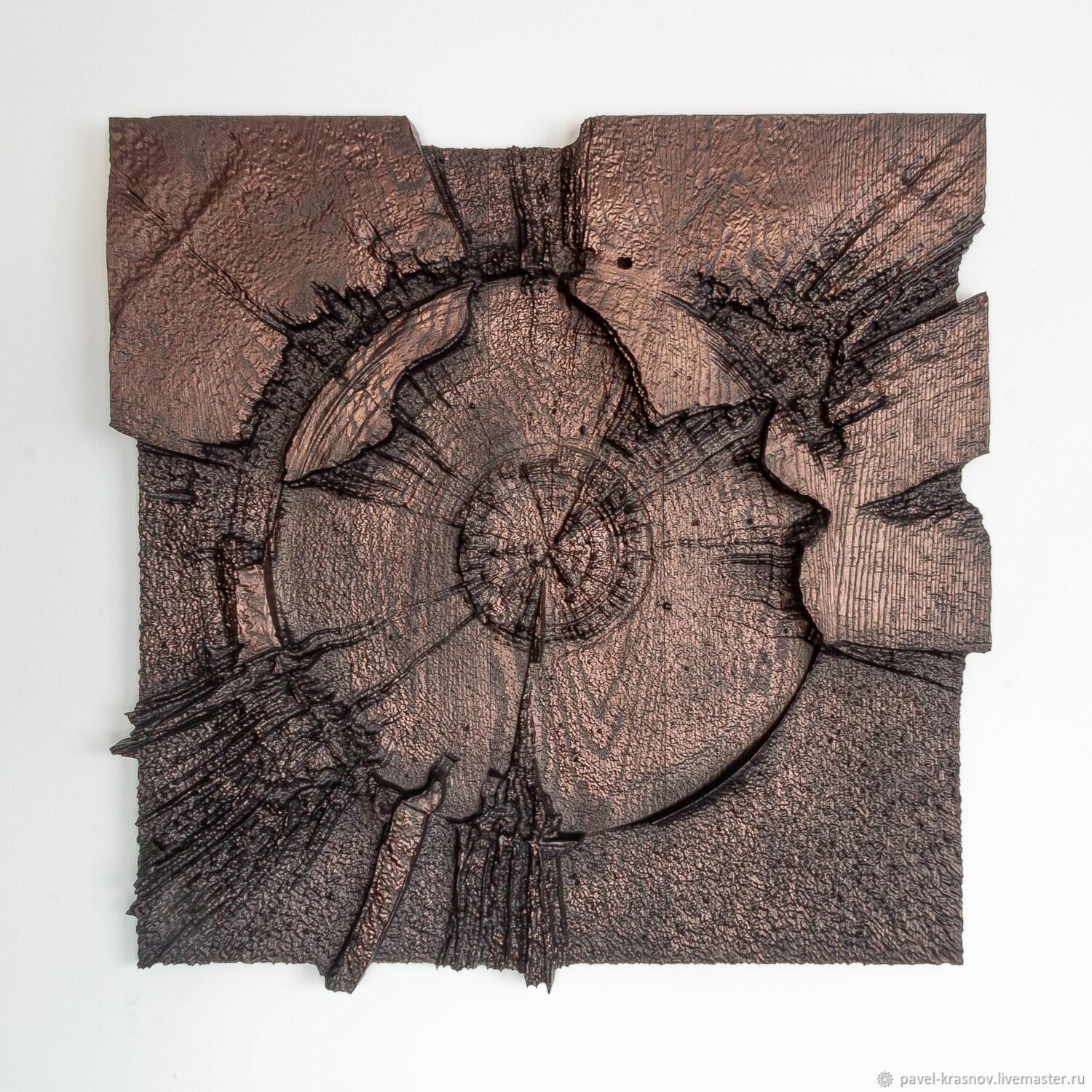 Панно: Абстракция, деревянное панно, массив ясеня. в интернет-магазине ...