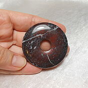 Кольцо с природным хризопразом "Мята"