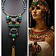 necklace 'Cleopatra'. Necklace. nata-sabirova.handmade jewelry. My Livemaster. Фото №6