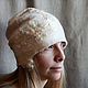 Felted hat female of extraordinary beauty!
