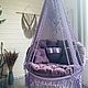 Подвесное кресло. Гамаки. Zavyazka.macrame. Ярмарка Мастеров.  Фото №11