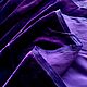Ткань A.Guaegain бархат шелковый cиреневый фиолетовый ,Франция. Ткани. ТКАНИ OUTLET. Ярмарка Мастеров.  Фото №4