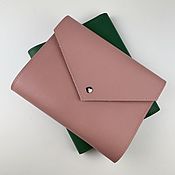 Канцелярские товары handmade. Livemaster - original item Leather notebook A5 rings. Handmade.