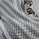 Knitted blanket of large knitting for kids. A plush blanket for a newborn. Baby blanket. komarovanata. My Livemaster. Фото №6