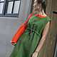 Order dresses: Green-carrot shopper dress. Алена Тимофеева (indeeza). Livemaster. . Dresses Фото №3