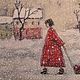 Картина: Зимний сон. Картины. Honfleur ( Ирина Де Сен Леже ). Ярмарка Мастеров.  Фото №4
