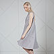 Linen dress with crystals. Dresses. MUZA. Online shopping on My Livemaster.  Фото №2