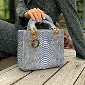 Сумки и аксессуары handmade. Livemaster - original item Elegant bag made of Python skin. Handmade.