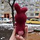 felt toy: Flaffy's felted rabbit. Felted Toy. Give warmth. Online shopping on My Livemaster.  Фото №2