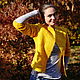 Yaga handmade blouse "Gold Autumn". Sweaters. Yaga handmade clothing & textiles. Online shopping on My Livemaster.  Фото №2