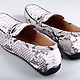 Python Genuine Leather Moccasins IMP7001Z. Moccasins. CrocShop. My Livemaster. Фото №6