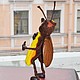Заказать Жук Обжора, арт.№ 021. Ангел Мой, Марина Капралова (angelmy). Ярмарка Мастеров. . Мини фигурки и статуэтки Фото №3