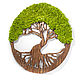 Order Moss tree panel with backlight. goodly-studio. Livemaster. . Fitokartins Фото №3