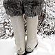 Wedding boots Winter wedding. Bridal Felted Boots. wool gifts. My Livemaster. Фото №6