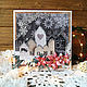 !NEW YEAR. The handmade card. Christmas town, Cards, Mytishchi,  Фото №1