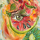 Order Oil painting 'Eyeball'. Ekaterina Petrovskaya / Painting (ekatestudio). Livemaster. . Pictures Фото №3
