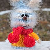 Куклы и игрушки handmade. Livemaster - original item Knitted toy Hare Grisha.. Handmade.